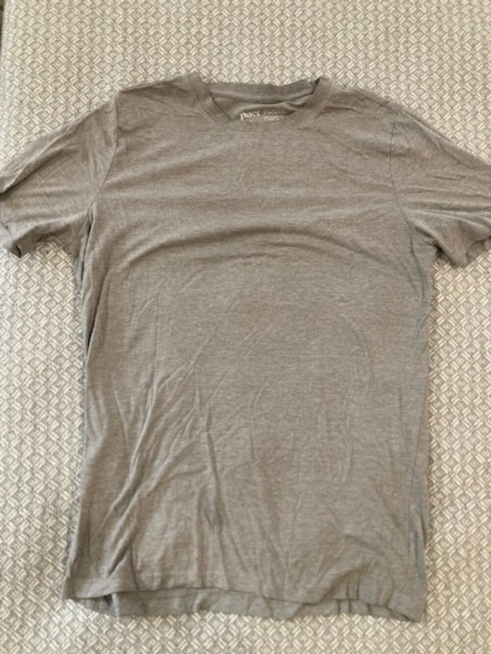 Gray Pact Tee Shirt Size Medium